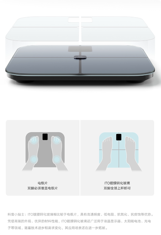 o开启众筹：179元 自带35英寸彩屏开元棋牌小米米家体脂秤S400 Pr(图1)